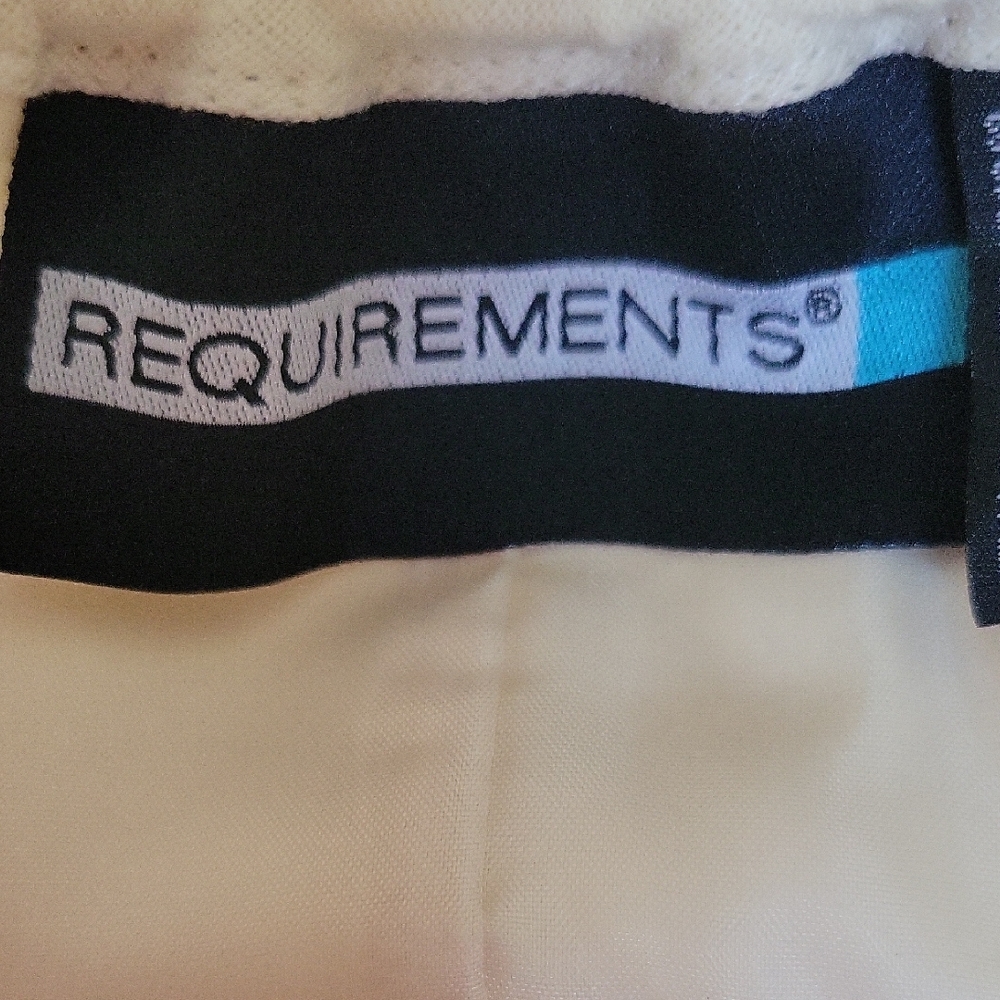 Requirements Linen Flare Skirt with Embroidery and Scalloped Hem Detail - Picture 6 of 8